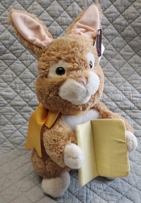 Papyrus The Story Of Peter Rabbit Story Telling Animated Plush Bunny WORKS GREAT