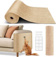 Cat Scratch Furniture Protector, Trimmable Self-Adhesive Carpet, DIY Climb Cat S