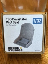 1/32 Doogs Studios #132002 TBD Devastator Pilot Seat For TRP 3D Print