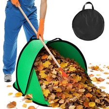 2025 New 60 Gallon Pop-Up Foldable Leaf Collector,Portable LeafBag,600D Oxfor...
