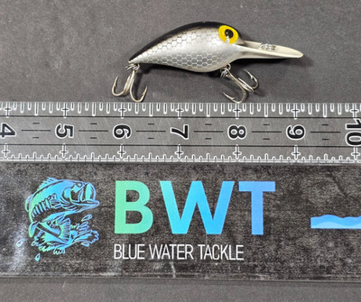Pre-Rapala Storm Wiggle Wart: Silver Scale