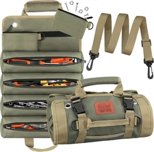 Roll up Tool Bag Gifts for Dad Christmas Stocking Stuffer Heavy Duty Rolled Empt