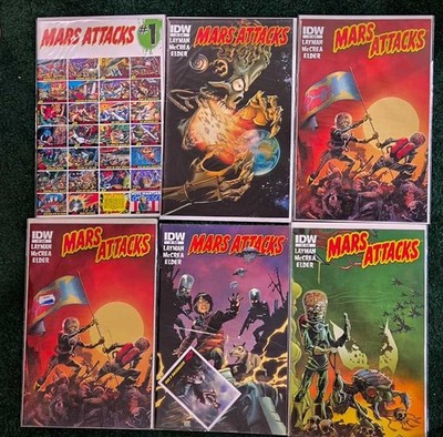 Mars Attacks Comic Book Collection, Topps/IDW, 2012