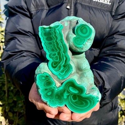 3.3LB Natural High Quality Malachite Flakes luster Gem Crystal Mineral Specimen