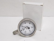 190930 New In Box; Ashcroft 25-1009-SW-02L-250 Pressure Gauge; 0-250Psi; 1/4NPT