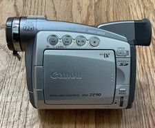 Canon ZR90A MiniDV Camcorder Bundle Wide Angle Lens No Battery