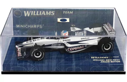 コレクション WILLIAMS F1-FW22 JENSON BUTTON WATCH: Jenson Button on his FW22 drive at Silverstone