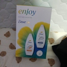 Image of Dove Enjoy Body Wash Collection Gift Set Fruity Nourish & Nourishing 225ml each