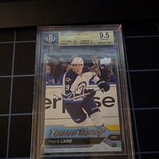 Upper Deck 2016-17 Young Guns Patrik Laine #451 Rookie BGS 9.5