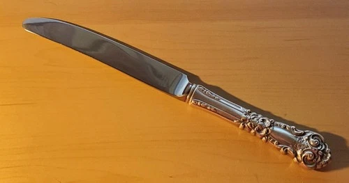 REED AND BARTON MIRRORSTELE 9.5" STERLING SILVER HANDLE SELLING AS IS LOOK