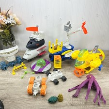 MBX Matchbox Mega Rig Shark  Squid Sub, Space Shuttle UFO  Sea Rescue Extras