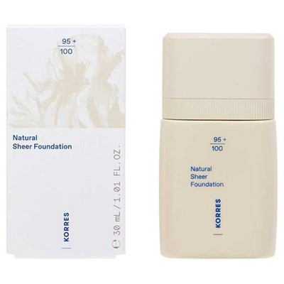 Korres Natural Sheer Foundation 30 ml wurde entwickelt, um eine natürlich strahl