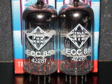 ECC85 6AQ8 Telefunken NOS
