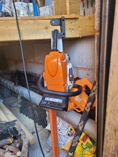 Stihl Chainsaw Holder/wall Mount  New Black Storage Holder