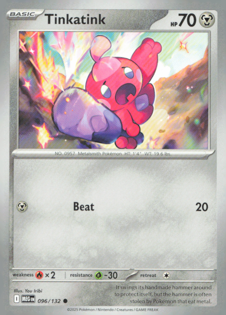 Tinkatink Common ME01: Mega Evolution 096/132 NM