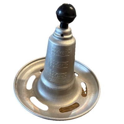 Tetfoarm 1920s Aluminum Boiled Egg Alarm Timer, Very Soft, Soft , Med- Weird !