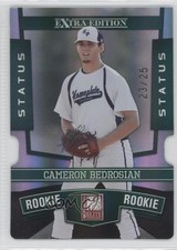 2010 Donruss Elite Extra Edition Status Emerald Die-Cut 23/25 Cam Bedrosian 0d4