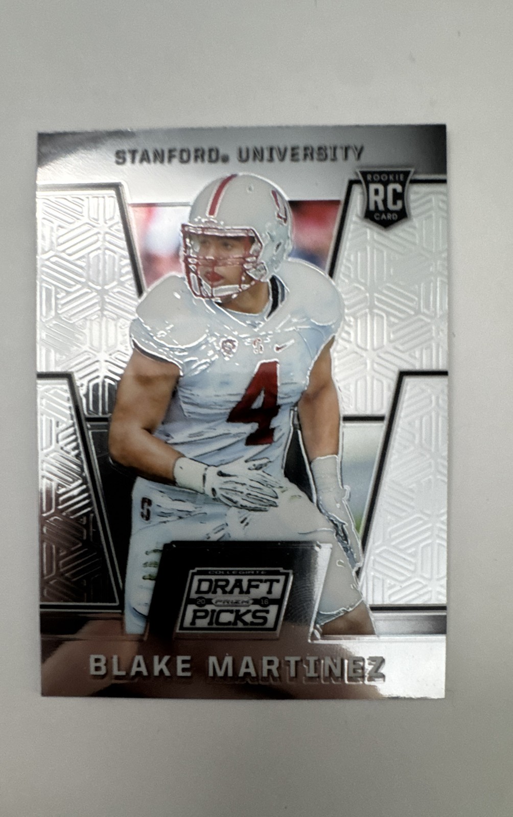 Blake Martinez Panini Prizm Collegiate Draft Picks #246 Base