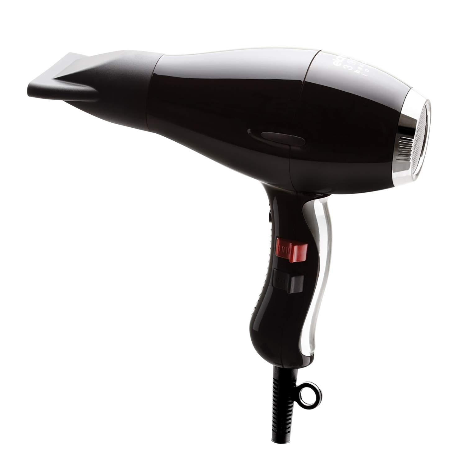 Professional 2000W Ceramic Ionic Hair Dryer with 2 Nozzles - Stylish Colors