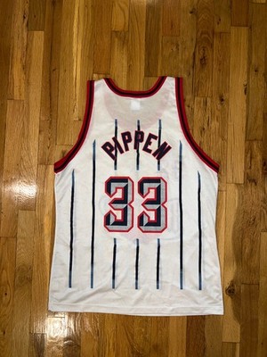 SCOTTIE PIPPEN Champion HOUSTON ROCKETS Jersey 44 NBA Bulls