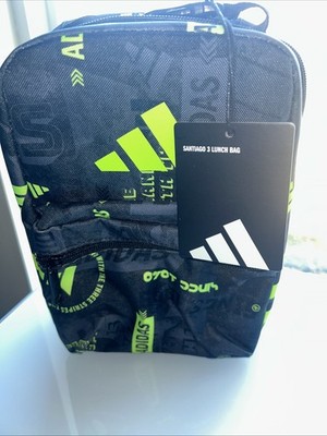 Adidas Santiago 3 Lunch Bag Black/Black/Lemon.  /1Q
