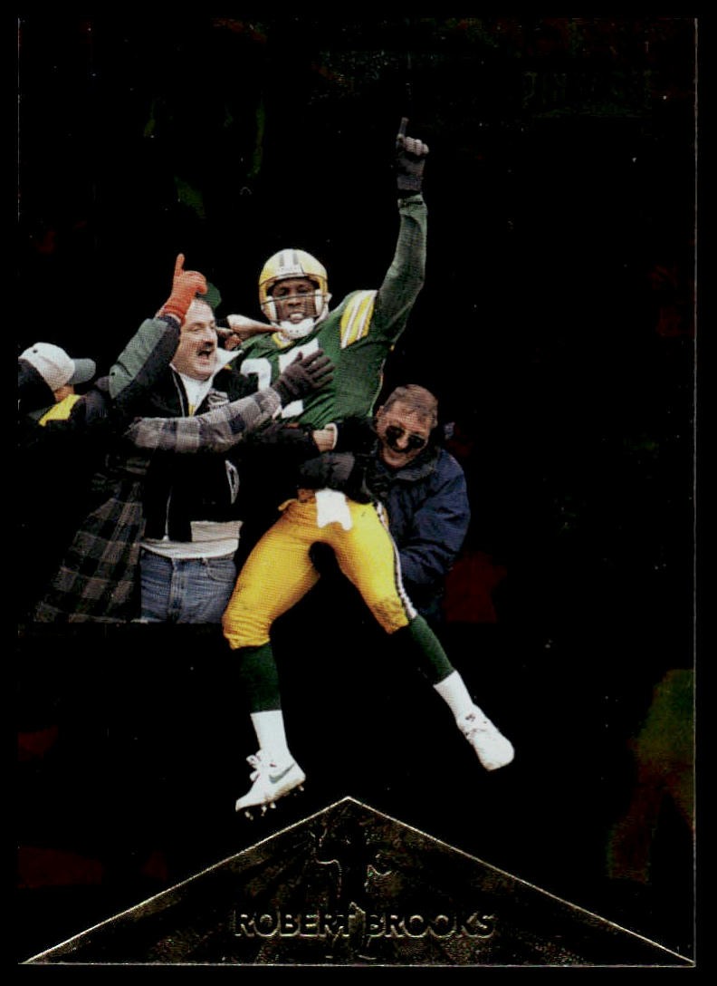 1996 Pinnacle Robert Brooks #2 🔥 Green Bay Packers