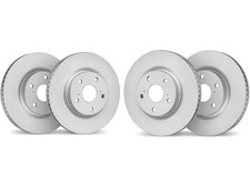 Front and Rear Brake Rotor Set fits Bentley Continental 2004-2018 86ZKSS