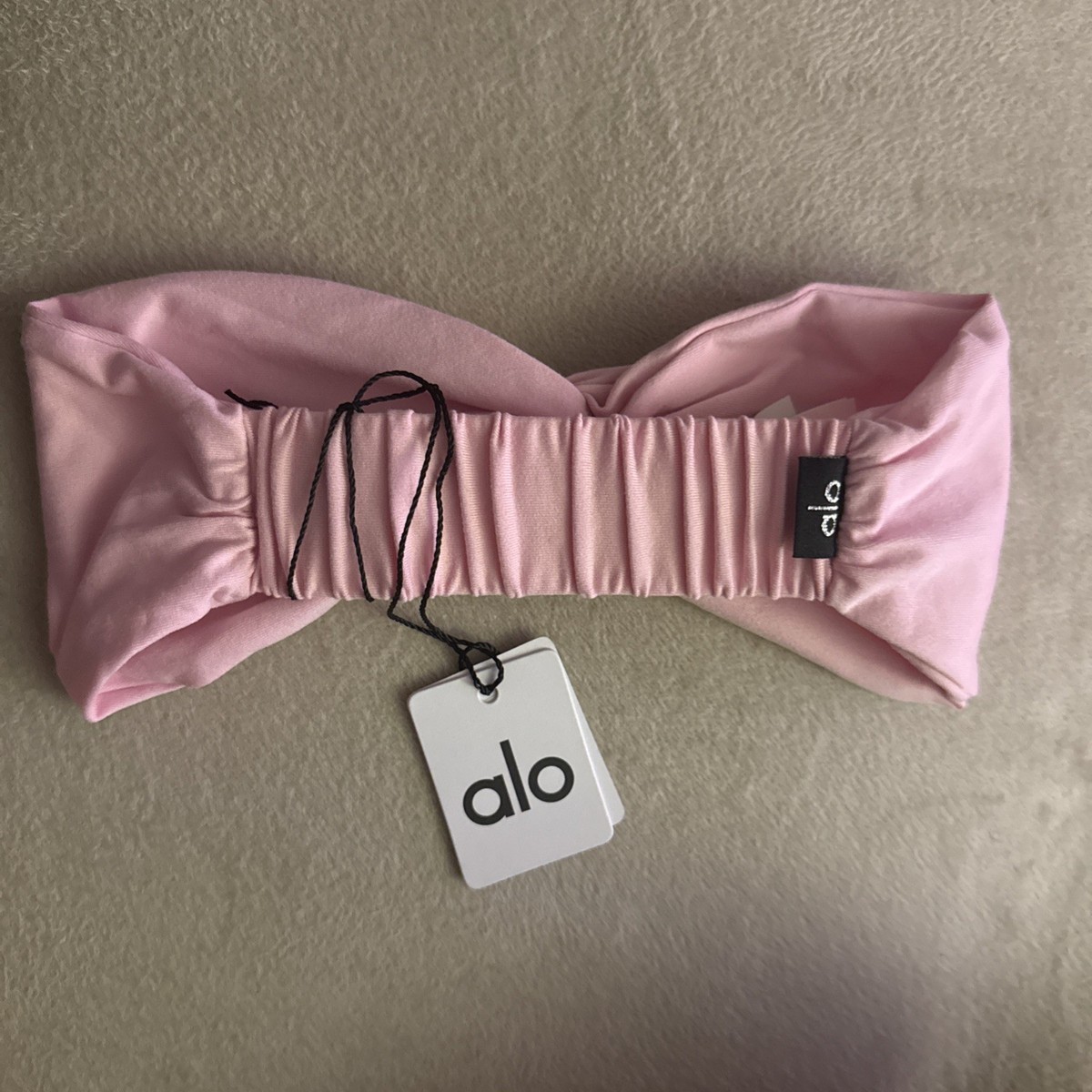 NWT Alo Yoga headband SWEET PINK m68267935684_4.jpg?1769056119 main image 4