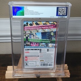 Pokemon Legends: Z-A PSA 9.8 A++ 1st Print Nintendo Switch 126788A Graded Game