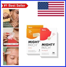 Acne Patch Bundle Hydrocolloid Pimple Sticker Overnight Treatment 36 Count XL