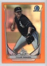 2014 Bowman Draft Top Prospects Chrome Orange Refractor 7/25 Tyler Danish 3jl