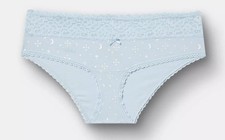 NWT - Torrid Light Blue Wide Band Hipster Panties Sz 5 26/28 - RETAIL 14.90