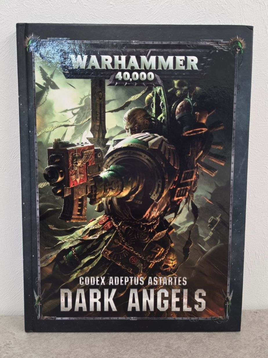 Warhammer 40,000 40k Codex Adeptus Astartes Dark Angels Hardcover 2017