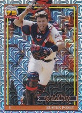 BUSTER POSEY TOPPS 1991 SILVER PACK CHROME MOJO REFRACTOR GIANTS #91C-92 2026 S1