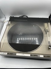 Denon DP-11F Auto Direct Turntable Record Player / B O Cartridge - Fully Working