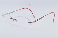 Silhouette Eyeglasses 5619 40 6079 Burgundy, Size 49-17-140