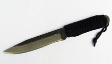 Forged Steel Knife With All leather Sheath by Dblue