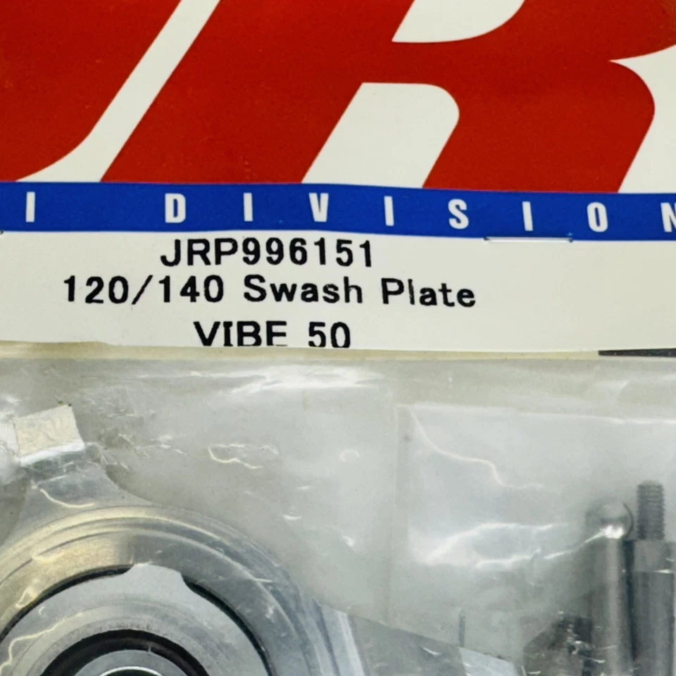 Helicóptero vintage RC JR JRP996151 96151 120/140 aluminio. Swash Plate Vibe 50  Foto 4 de 4