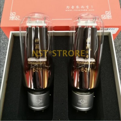 2 Stück Neu Matched Pair LINLAI TUBE Elite Series E-211 HIFI Audio Tube