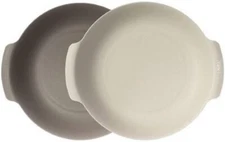 Nineware 2pc Microwavable Pasta Bowls, Dishwasher Safe BPA Free Party Plate