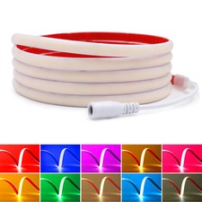 12V Neon Striscia LED COB Strip Luce IP68 Impermeabile con Spina Alta luminosita