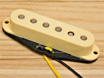 Pickup Made In Korea Set Pickup Single Coil Alnico Premium Per Stratocaster - Posizione Ponte, Colore Nero, Passivi Pickup Per Ponte - Foto 5