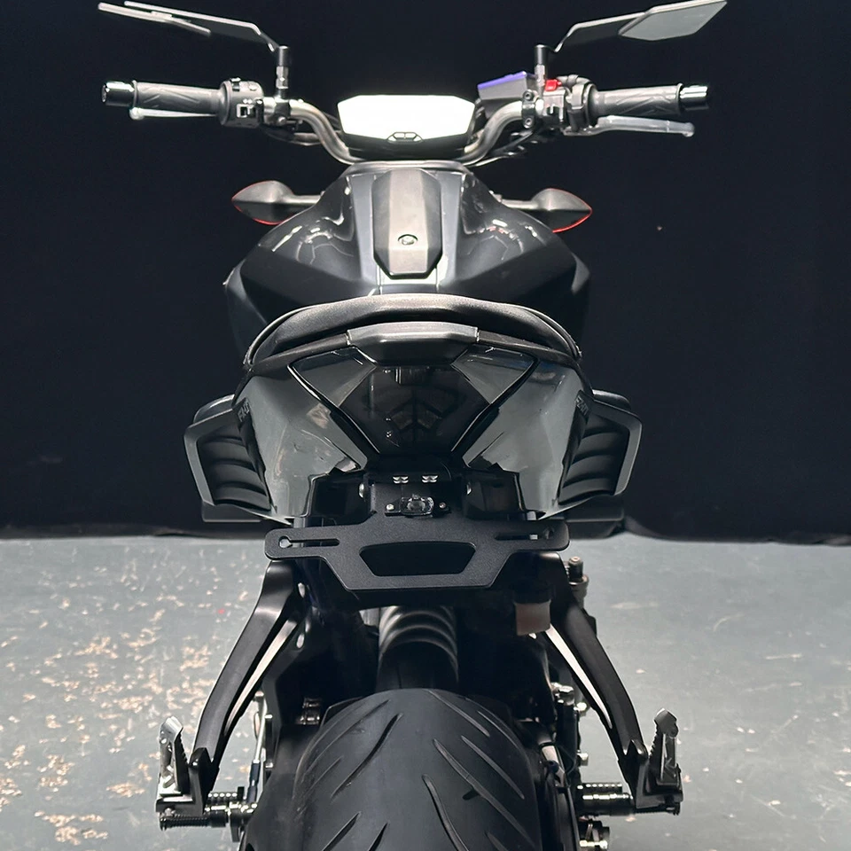 Luz trasera LED integrada lámpara de freno señal de giro para Yamaha MT-03 MT-25 MT07 FZ07 Foto 2 de 4