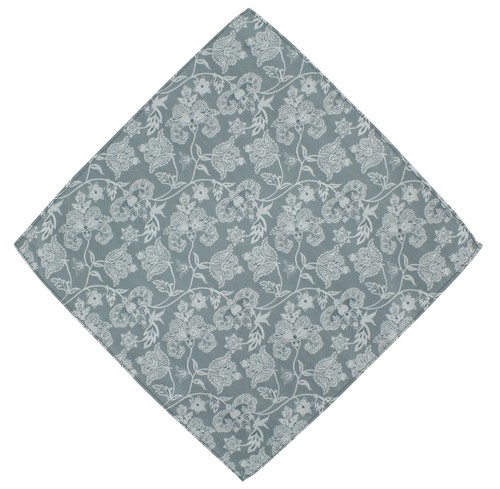 Michelsons of London Sprawling Floral Tie & Pocket Square Set. - Picture 9 of 28