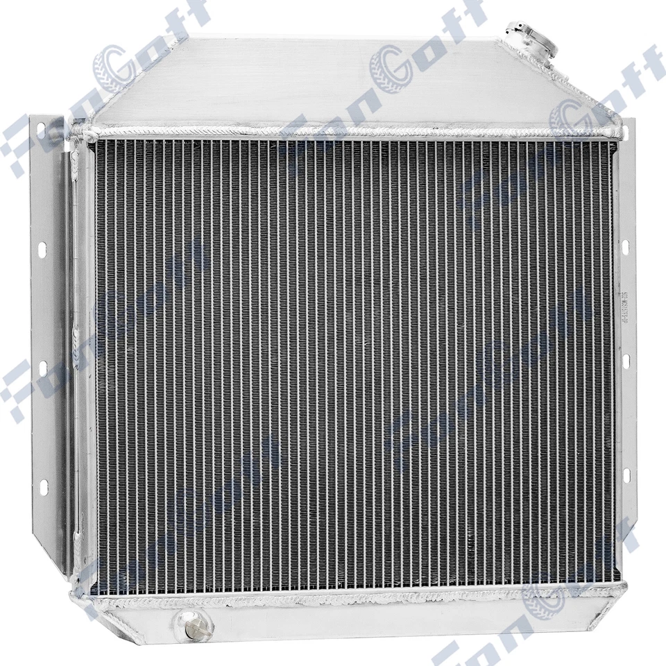 4-ROW Aluminum Radiator For 1951-1957 1953 International Harvester L R S Series Foto 3 de 4