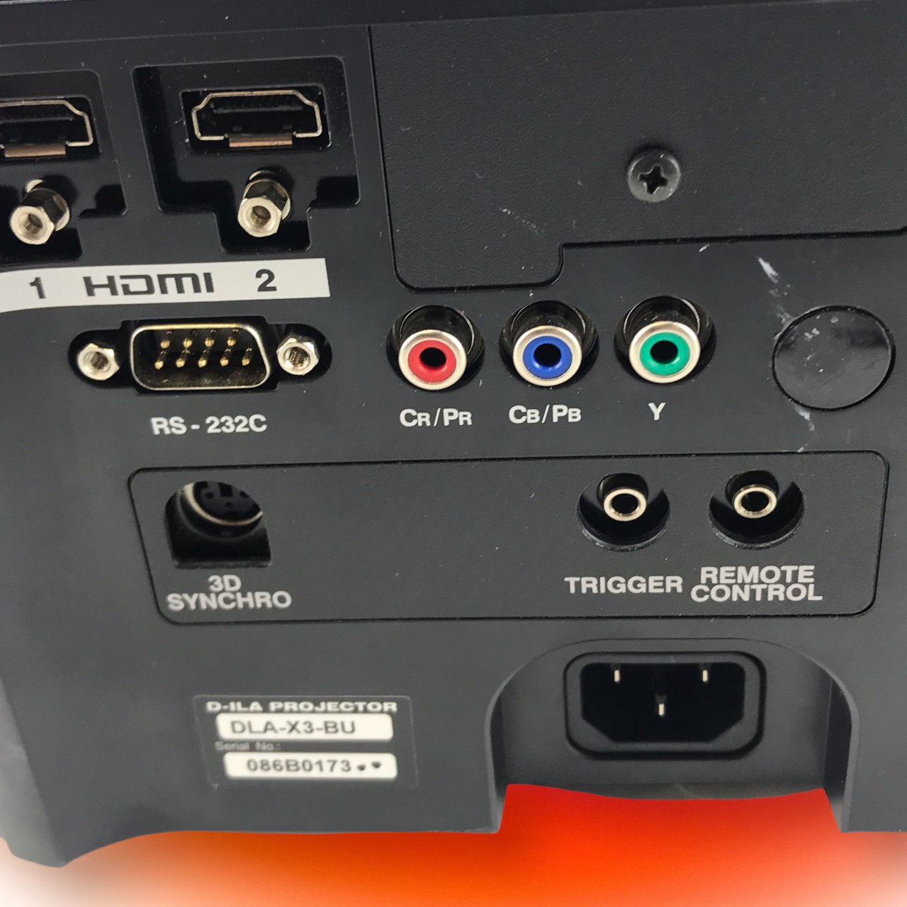 Victor・JVC DLA-X3-B 3Dメガネ×2 3Dシンクロエミッター付