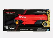 Nerf Rival Takedown XX-800 Blaster, 90 ft per second, 8 high impact rounds