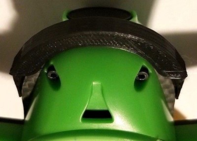 (2) Vortex 150 Pro Top Carbon Fiber Plate Protector 3D Printed BLACK