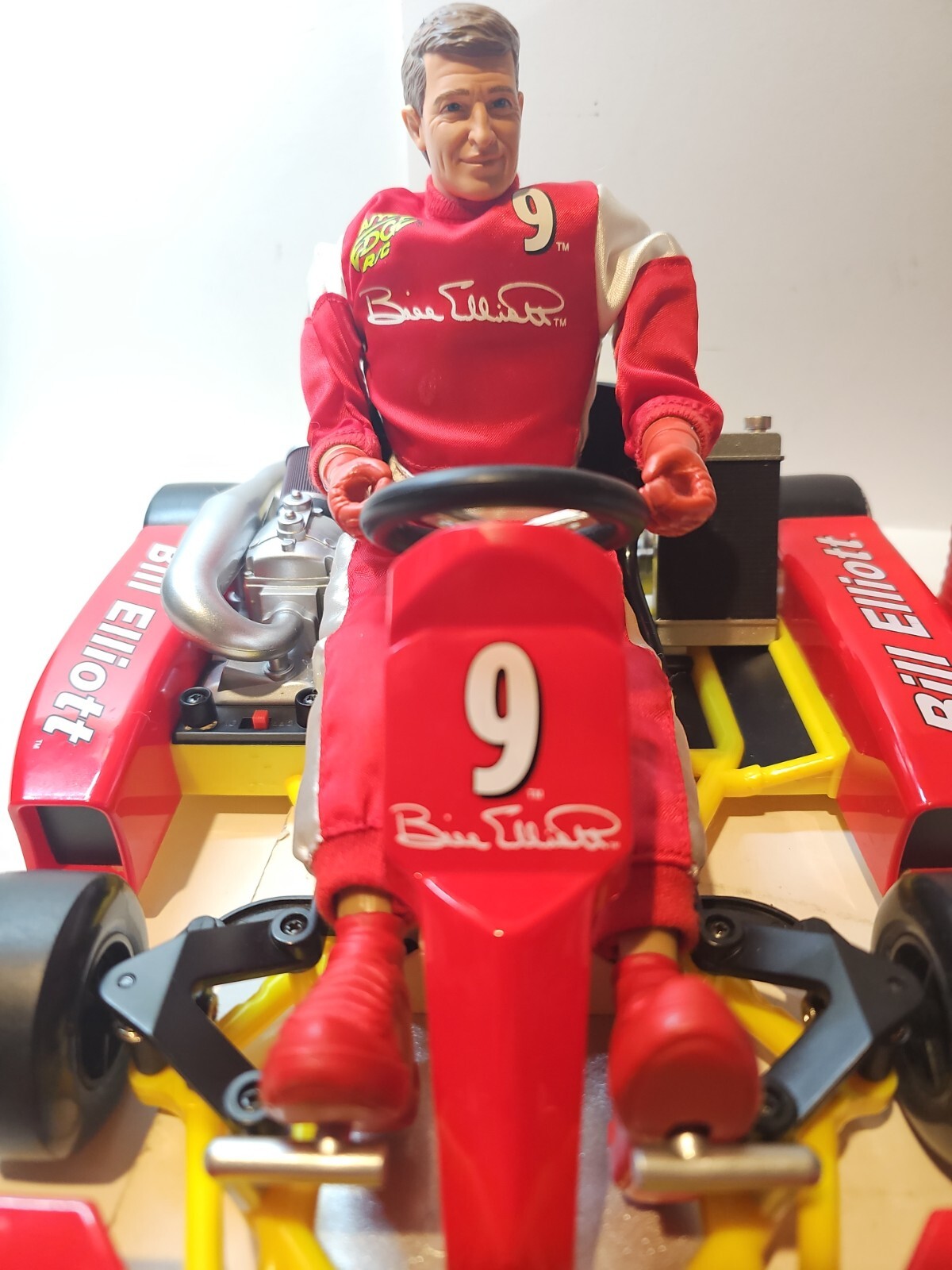 2003 Bill Elliott Taiyo Edge RC Car Freestyle Race Kart Remote
