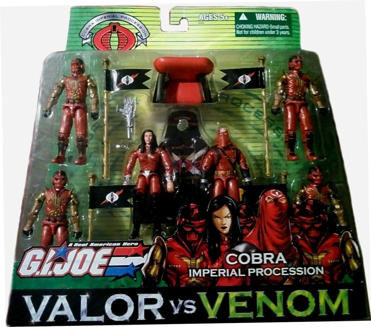 G.I. Joe Valor vs Venom Cobra Imperial Procession Cobra Commander